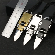 Mới Mini cầm tay đa chức năng móc chìa khóa gấp cầm tay dao hoang dã dao thẳng - Công cụ Knift / công cụ đa mục đích