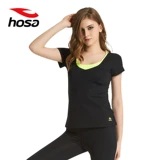 Одежда для йоги для спортзала, футболка, приталенный комплект, топ с чашечками, короткий рукав