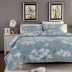 Mới twill bông chần giường bao gồm ba bộ quilted quilting giường đơn giản bông mùa hè mát mẻ điều hòa không khí quilt máy có thể giặt được Trải giường