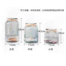 Цветочная ваза Ветра Инь стеклянная ваза