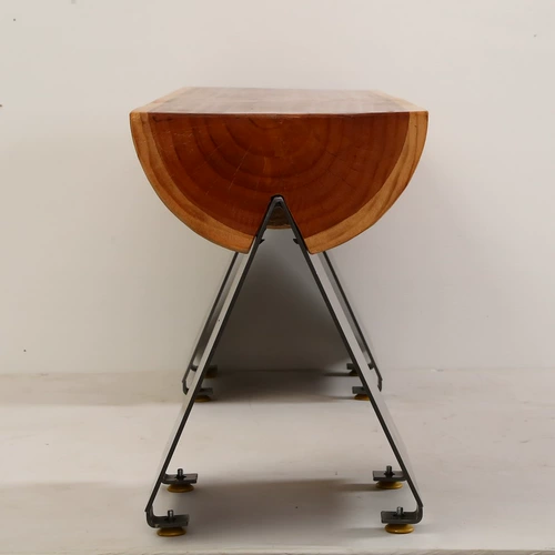 Новый персонализированный северный черный бревенчатый сад в саду Besnates Скамья