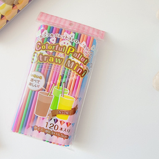 Коктейльные трубочки 日本straws彩色吸管一次性儿童食品级拉伸弯头弯曲果汁牛奶孕妇