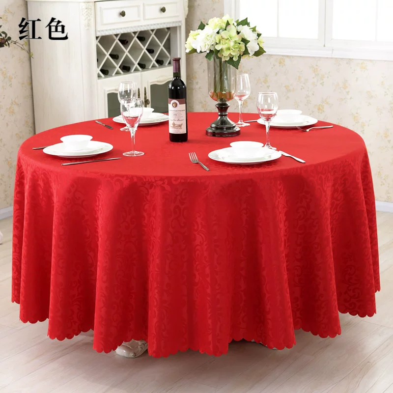 Custom table cloth hotel round table cloth dining table cloth cloth cloth European -style round house