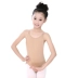 Trẻ em đồ lót khiêu vũ liền mạch sling jumpsuit thịt người lớn màu da vô hình chặt chẽ- phù hợp với hiệu suất đặc biệt đáy áo