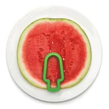 Нарезать артефакт артефакт стиль фруктов символ бело -льда плесень плесени арбуз