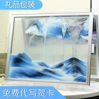 Glass quicksand sơn đồ trang trí sáng tạo đồng hồ cát văn phòng phòng khách trang trí kỳ nghỉ món quà sinh nhật cho bé trai và bé gái trang trí phòng khách nhà ống