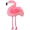 Net red in flamingo búp bê rag búp bê búp bê dễ thương giường ngủ gối đồ chơi sang trọng - Đồ chơi mềm