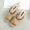 Dép và dép nữ mang mới 2019 trong mùa hè với V miệng phiên bản Hàn Quốc dày hở ngón với một từ kéo hai đôi dép nữ - Dép