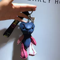 Синий перетаскивающий медведь