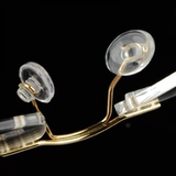 Бесплатные очки рама, встроенные в ультра -засофте силиконового зажима рта, кардикулярные подушки безопасности, аварии с носовым носоем овальный назальный лист.