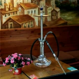 Ручка для приставной кровати, стеклянная насадка, арабский стеклянный кальян, 40см