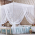 Cung điện muỗi net + 1,5m giường 2 mét 2,2 mét giường 1.8m giường muỗi net duy nhất đôi nhà ba cửa hạ cánh khung Lưới chống muỗi