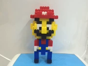 Yêu tinh mới 2017 khối hạt xác thực xây dựng Mario Lego món quà sinh nhật câu đố lắp ráp đồ chơi - Khối xây dựng