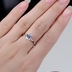 S925 sterling silver ring nữ mô hình sống đơn giản Nhật Bản và Hàn Quốc phiên bản của nữ hôn nhân mô phỏng chiếc nhẫn kim cương vàng trắng và bạc trang sức mở Nhẫn
