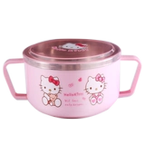 Детская мультяшная обеденная тарелка из нержавеющей стали для детского сада для тренировок для еды, защита при падении