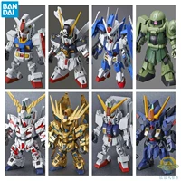 Бесплатная доставка универсальная BB Gundam Assembly Model Q Версия SDCS Skeleton, Yuanzu Whirlwind Green Zhaku Unicorn