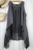 Bông và vải lanh của phụ nữ cardigan không tay vest mùa hè mỏng mỏng voan vest giản dị dài khăn choàng linen bên ngoài