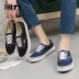 Thượng hải đích thực kéo trở lại giày giày của phụ nữ giày vải giày nam giày thường giày cổ điển Hàn Quốc giày thể thao nữ 2021 Plimsolls