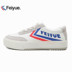 Thượng hải chính hãng feiyue bước nhảy vọt sneakers new giày đế dày của phụ nữ Hàn Quốc phiên bản của muffin dưới giày vải tăng giày sport nam Plimsolls