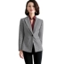 [giá gấp 149 nhân dân tệ] khí chất kẻ sọc retro phù hợp với áo nhỏ 2018 mùa thu mới áo khoác mỏng đa năng bộ vest nữ hàn quốc Business Suit