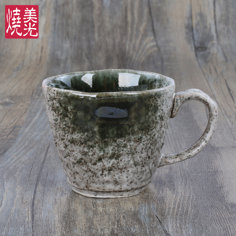 Jadeite In StoneJapanese  ceramics glass teacup Water cup manual Coarse pottery Tea cup Small tea cup originality coffee cup Mug