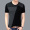 2018 người đàn ông mới của ngắn tay t-shirt cộng với chất béo kích thước lớn nam T-Shirt triều mùa hè nam Hàn Quốc phiên bản của tự trồng bông nửa tay áo V-cổ