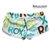 Hot ROXY mùa hè quần lửng lướt sóng nhanh quần thêu quần nữ boxer quần short đi biển đi biển quần nóng - Quần bãi biển