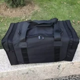 Камуфляжная черная вместительная и большая сумка для путешествий