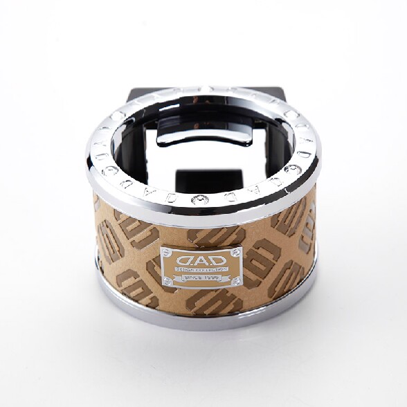 Authentic Japanese GARSON DAD Diamond Crystal Leather Black Car Cup Holder Air Outlet Beverage Holder