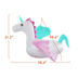 Kẹo bơm hơi nước mới dày Pegasus gắn hàng nổi trẻ em người lớn bơi vòng phao bơi đeo bụng Cao su nổi