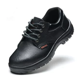 Трудовые туфли мужская легкая и безопасная рабочая обувь сталь стальная бату анти -смаживающая анти -пюрешена
