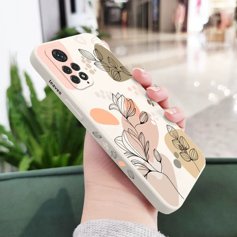 [Абстрактные растения] Чехол для телефона для Xiaomi Redmi Note 11 11S 11T