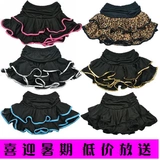 Детская спортивная одежда, топ с чашечками, костюм, мини-юбка, комплект