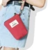 Tri-color patch nguyên bản vải cotton Nhật Bản túi điện thoại di động nữ phiên bản tiếng Hàn mới của đồng tiền văn học túi vải cầm tay - Túi điện thoại Túi điện thoại