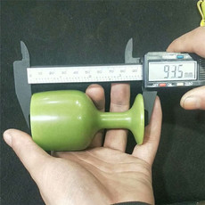 Ювелирный камень 天然夜光石酒具酒杯 高品质超亮发光玉石高脚酒杯 收藏送礼可实用