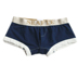 2 包邮 Đồ lót nam thanh niên thủy triều nam cotton boxer gợi cảm cá tính thể thao boxer mỏng - Giống cái quan lot nu Giống cái