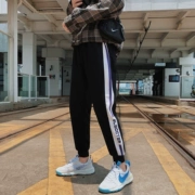 Mùa thu 2018 quần bé trai xu hướng phiên bản Hàn Quốc gồm 9 chiếc quần ống rộng thông thường quần thể thao học sinh quần ống rộng