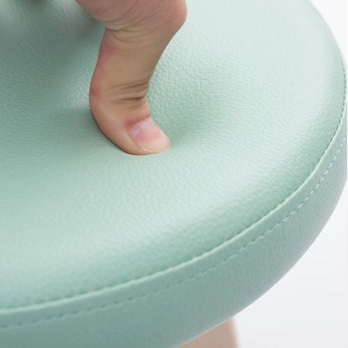 Столетний табурет круглый стул Cissens повседневный стул дома творческий кожаный стул корейский туалетный табурет -табурет маленький круглый стул Низкий стул.