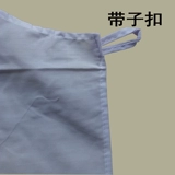 Белый истинный текстильный фартук продовольственный завод по заводу за фабрику защитных талии Limp Pocket Simple April Workshop Мужские женщины