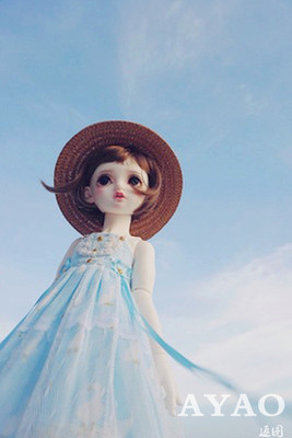 taobao agent BJD four -point straw hat summary BJD four -point hat BJD1/4 straw hat No. 2 straw hat