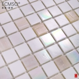 Белая японская самоклеющаяся дорожная мозаика на стену