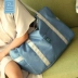 P.travel túi du lịch gấp tay cầm tay hành lý mua sắm túi có thể được thiết lập xe đẩy trường hợp du lịch lưu trữ công suất lớn ali cho bé gái Vali du lịch