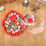 Детский мультяшный ластик для школьников, обучающие рождественские канцтовары для детского сада, подарок на день рождения