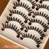 Nhật bản Đài Loan handmade lông mi giả trong suốt thân cây địa phương dày nude trang điểm lông mi SC16 keo kích mí Lông mi giả