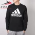 Áo len nam Adidas chính hãng 2019 mùa xuân mới cổ tròn ấm áp dài tay thể thao Áo thun giản dị DT9940 áo sweater form rộng Thể thao lông cừu / jumper