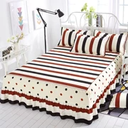 Phiên bản Hàn Quốc của bộ đồ giường ngọt ngào sáng tạo kiểu giường ngủ với váy ngủ trải giường xù lông thời trang phòng ngủ cotton - Váy Petti