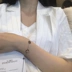 Yangqi cá tính hoang dã đơn giản kim loại vòng đeo tay tay làm đồ trang sức nữ Nhật Bản và Hàn Quốc trang sức quà tặng để gửi bạn gái S120
