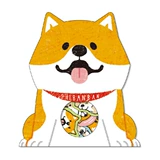 Горячая творческая креативная MW милая шибану партнерская собака собака Dog Diy Diy Diry Account Decorative Sags упакованные гранулированные бумажные пакет 30 штук