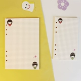 Cartoon A5A6 Live Notepbook Core Standard 6 -Hole Board Page страница крови во время Core 40 Core
