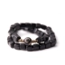 Thiết kế ban đầu handmade ebony bracelet Nhật Bản và Hàn Quốc cá tính vài retro nam giới và phụ nữ jewelry gió quốc gia vòng đeo tay vòng vàng 18k kiểu mới Vòng đeo tay Clasp